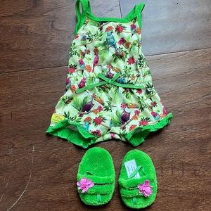 American Girl Lea’s Rain Forest Dreams Pajamas